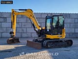 2022 JCB 90Z-2 mini excavator, side view