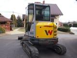 2018 Wacker Neuson EZ36 mini excavator, rear three-quarter view