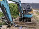 Kubota 3.5U Mini Excavator, rear view