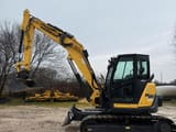 2021 Yanmar SV100-2PB crawler excavator, side profile view