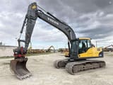 2010 Volvo EC180CL crawler excavator, side view