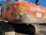 2012 Hitachi ZX350LC-5B crawler excavator rear view