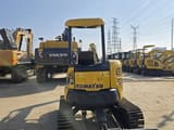 2020 Komatsu PC35 mini excavator rear view