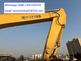 2022 Komatsu PC450 crawler excavator boom detail