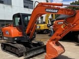 2023 Doosan DH60-7 mini excavator, side view