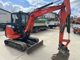 2015 Kubota KX101-3 ALPHA 3 mini excavator, side view
