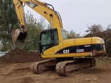 2018 Caterpillar 320C crawler excavator, side view