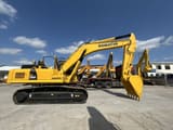 2021 Komatsu PC350LC-8 crawler excavator side view