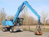 2018 Fuchs MHL320 T4F wheel excavator, side profile view