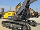 2023 Volvo EC210 crawler excavator, rear three-quarter view