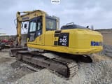 2006 Komatsu PC240NLC excavator, rear three-quarter view