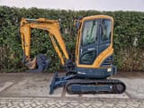2016 Hyundai 25Z-9AK mini excavator side view