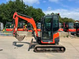 2018 Kubota U27-4 mini excavator, side view