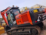 2024 Hitachi Zaxis 200 crawler excavator, rear three-quarter view