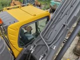 2018 Volvo EC360 crawler excavator cab and boom view