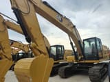 2019 Caterpillar 330GC crawler excavator, side view