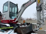 2023 Takeuchi TB216 V4 mini excavator, side view