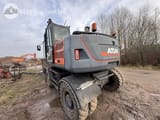 2014 Atlas 160W wheel excavator rear view