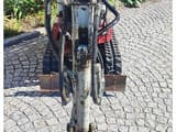 2009 Takeuchi TB108 mini excavator, front view