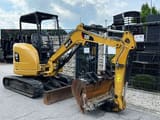 2018 Caterpillar 303E mini excavator, side view