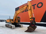 2012 Hyundai R210LC-9 crawler excavator, side view