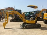 2023 Komatsu PC20 mini excavator, side view