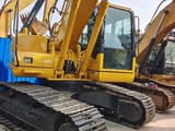 Komatsu PC200-7 crawler excavator, side view