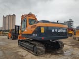 2022 Hyundai 220LC-9S crawler excavator, rear three-quarter view