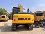 2024 Komatsu PC130 crawler excavator rear view