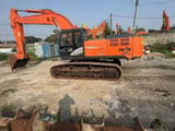 2019 Hitachi Zaxis 350 crawler excavator side view