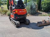 2022 Kubota U17-3 mini excavator rear view