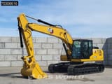 2025 Caterpillar 323D3 crawler excavator, side view
