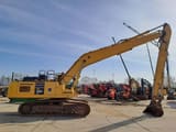 2018 Komatsu PC360LC-11 crawler excavator, side profile view