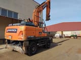 2021 Doosan DX190W-5 wheel excavator rear three-quarter view