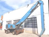 2016 Fuchs MHL350F material handler, side profile view