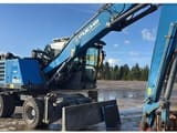 2017 Fuchs MHL320F material handler, side view