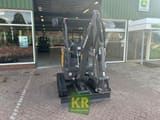 2025 Volvo ECR18E mini excavator, front view