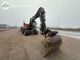 2019 Atlas 160W SWEDISH EDITION wheel excavator, front three-quarter view