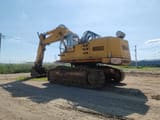 1988 Liebherr 984 crawler excavator, rear three-quarter view