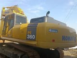 2023 Komatsu PC360-7 crawler excavator rear three-quarter view