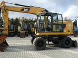 2019 Caterpillar M314F wheel excavator, side view