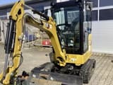2023 Caterpillar 301.6 mini excavator, front three-quarter view