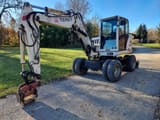 2007 Terex TW85 wheel excavator, side view