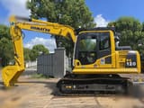 2020 Komatsu PC120-8 crawler excavator, side view