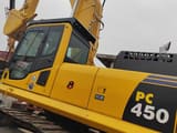 2019 Komatsu PC450-8 crawler excavator side view
