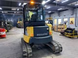2007 Komatsu PC50MR-2 mini excavator, rear view