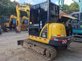 2016 Komatsu PC56-7 mini excavator, rear three-quarter view