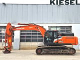 2022 Hitachi ZX300LCN-7 crawler excavator, side view