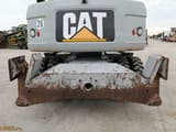 2009 Caterpillar M313D wheel excavator rear view