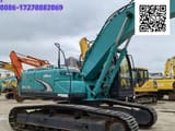 2021 Kobelco SK210-8 crawler excavator, side view